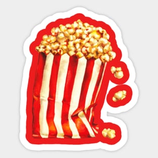 Popcorn Sticker